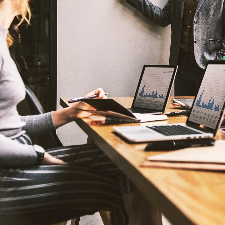 corporate team meeting